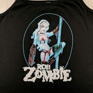 Rob Zombie black tank top